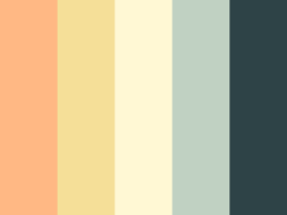 Nightgown By Bijouloveshues Buff Buttercup Butterscotch Cream Gold Green Mint Moopick Oran Vintage Colour Palette Color Schemes Green Colour Palette