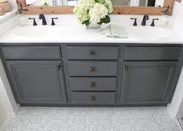 Soak a clean shop cloth in the solution and then wring. How To Refinish Bathroom Cabinets Diy Domestic Blonde