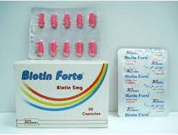 Some people recommended biotin to aid hair growth, but there is no clinical. Biotin Forte 5mg Capsule Rosheta
