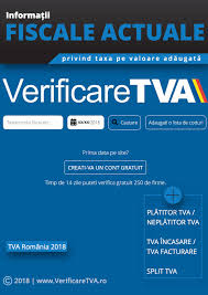 Maybe you would like to learn more about one of these? Registrul Inactivi Tva Registru Tva