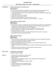 Service Dispatcher Resume Samples Velvet Jobs
