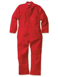 Walls Mens Cotton Twill Coveralls Red On Amazon Com Red