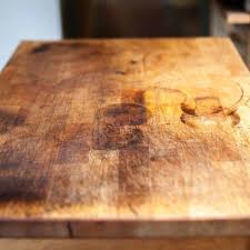 How To Refinish A Butcher Block Hunker Wood Chopping Block Butcher Block Butcher Block Tables