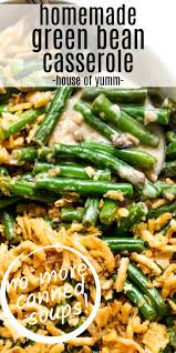 Homemade Green Bean Casserole Recipe Homemade Green Bean Casserole Green Beans Green Bean Casserole