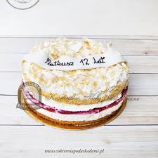 Ponieważ sezon malinowy właśnie się zaczyna, musiało powstać również i u mnie, koniecznie ze świeżych. 21bc Tort Malinowa Chmurka Raspberry Cloud Cake