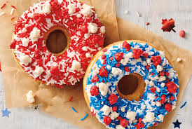 Celebrate every occasion w/ the delicious taste of our donuts. Tim Hortons Celebrates America And Canada With Fireworks Donuts 2019 06 25 Bake Magazine