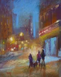 Painting My World Trying An Aggressive Pastel Surface Chicago Painting Original Fine Art Painting