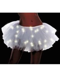 Dreamgirl Light Up Tutu White Black Cat Costumes