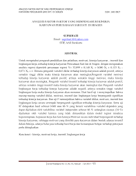 Analisis faktor yang juga dikenal dengan factor analysis (fa) adalah metode untuk memodelkan variabel penelitian yang diamati, dan struktur kovariansinya, dalam hal jumlah yang lebih kecil dari faktor yang tidak dapat diobservasi (laten). Https Media Neliti Com Media Publications 115677 Id Analisis Faktor Faktor Yang Mempengaruhi Pdf