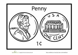 Here are the 15 most popular bible coloring pages: Penny Worksheet Education Com Money Math Lessons Preschool Writing Money Math