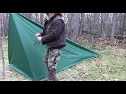 Make A Tent With Floor From A Tarp Tent Survival Shelter Tarp Shelters