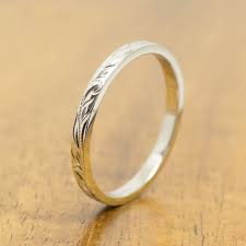 Pin By Aolani Hawaii On Hawaiian Wedding Rings Wood Wedding Ring Wedding Rings Hawaiian Wedding Rings