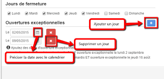 Le temps des travaux, les services ne seront pas interrompus. Saisie L Onglet Ouverture Saisie Des Periodes D Ouverture Apidae Tourisme Site D Aide Aux Utilisateurs