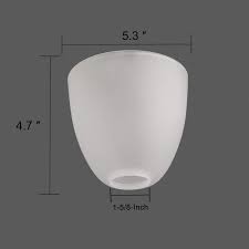 We did not find results for: Buy Anmire 3 Pack Frosted Glass Shade Replacement Bell Shaped Light Fixture Replacement Glass Shade With 1 5 8 Inch Fitter For Ceiling Fan Light Chandelier Wall Sconce G0030 Online In Indonesia B08xj1xy26