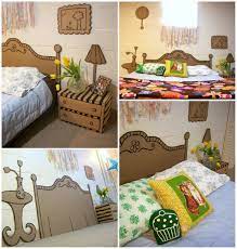Cardboard Decor Ideas For A Kids Room Or A Kids Party Recyclart Cardboard Decor Diy Cardboard Furniture Living Room Decor Brown Couch