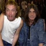 Angus & Malcolm Young of AC/DC – 5 Foot 2 & 5 Foot 3 Inches Tall