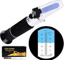 0-28% Salinity Refractometer ATC Salt Water Brine 0-280 PPT ...