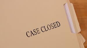 Image result for case closed stamp