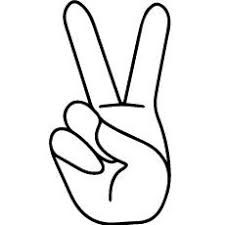 Black And White Peace Sign Hand Emoji Top 25 Free Printable Peace Sign Coloring Pages Online Peace Sign Hand Peace Sign Tattoos Peace Sign Drawing