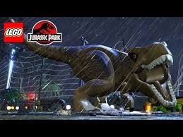Lego Jurassic World Part 2 Trex Loose In Jurassic Park Nintendo Switch Youtube