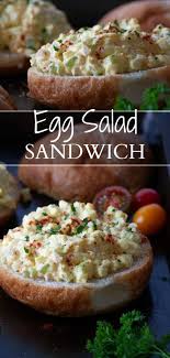 Make This Easy Egg Salad Sandwich Recipe Brunch Sandwich Egg Salad Sandwich Recipe Egg Salad Sandwiches