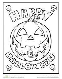 What Better Way To Get Into The Halloween Spirit Than With A Coloring Page Featu Halloween Coloring Sheets Free Halloween Coloring Pages Pumpkin Coloring Pages