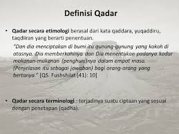 Maybe you would like to learn more about one of these? Iman Kepada Qadha Dan Qadar Ppt Download