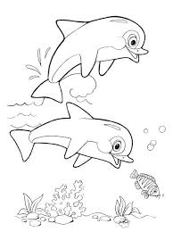 Children love to know how and why things wor. Online Coloring Pages Coloring Page Dolphins Dolphin Download Print Coloring Page