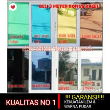 Harga sticker/stiker kaca film oneway mirror (window film) rp22.999. Kaca Film One Way Kaca Film Rayben Stiker Kaca Shopee Indonesia