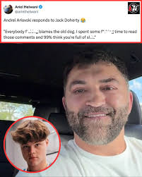 Andrei Arlovski responds to Jack Doherty's claims he started brawl 😂