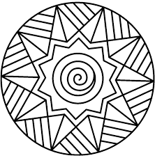 Fantasy and medieval aliens, castles, dragons, fairies, kings, myths, etc habitats; Best Hd Easy Mandala Designs To Draw Coloring Pages Photos Craetive Kids Colouring