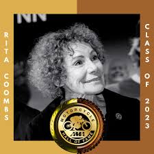 𝐌𝐞𝐞𝐭 𝐭𝐡𝐞 𝟐𝟎𝟐𝟑 𝐀𝐌𝐀 𝐌𝐨𝐭𝐨𝐫𝐜𝐲𝐜𝐥𝐞 𝐇𝐚𝐥𝐥 𝐨𝐟 𝐅𝐚𝐦𝐞  𝐈𝐧𝐝𝐮𝐜𝐭𝐞𝐞𝐬: 𝐑𝐢𝐭𝐚 𝐂𝐨𝐨𝐦𝐛𝐬 It can't be argued: Rita Coombs'  impact