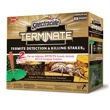 It's cheap at least for now and offers an instant solution to the pest problem. Spectracide Terminate Termite Detection Killing Stakes2 Spectracide