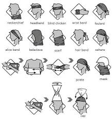 Cyclist Sweat Scarf Bandana Headband Skeleton Face Skull Face Mask Balaclava