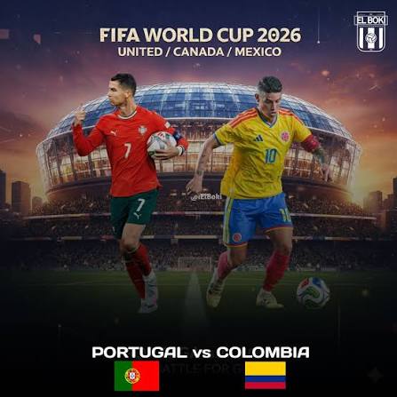 OFICIAL!! 🚨 La Portugal de cristiano ronaldo contra la selección Colombia de James y Luis Díaz. El destino escribió una línea que nadie esperaba, pero todos deseaban ver: Portugal y Colombia frente