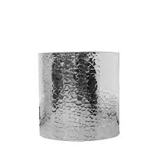 Luxury Gardens Uk Hammered Stainless Steel Cylinder Plant Pots Blue large pastoral candy color series flower pots with basin.