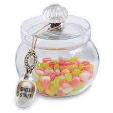 Pet is an excellent water & moisture barrier, making it perfect for the display and storage of confectionery, sweet treats and. Door Knob Glass Sweet Jar Set Free Shipping Mud Pie