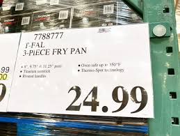 Costco Deals Tfalusa Titanium Nonstick Frypan Set Facebook