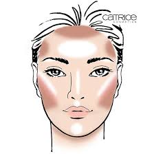 How To Contour Different Face Shapes Face Chart Tutorial