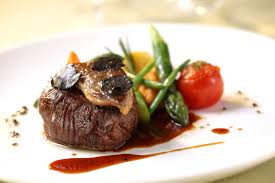 Tournedos Rossini Australian Obe Organic Angus Beef Tenderloin Topped With Pan Fried Foie Gras In Black Truffle Sauce Hidangan Pembuka