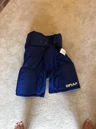 Graf 500 Hockey Pants S M Size 50 Blue