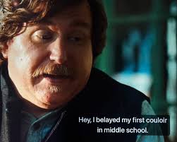 As someone who climbs and watches Severance …HUH?? WHAT DOES THIS EVEN  MEAN??