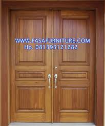 Lemari pakaian pintu geser sliding kayu jati minimalis sumber : Pintu Rumah Minimalis Kayu Jati Kls 1 Modern Fasa Furniture Jepara Fasa Furniture Jepara