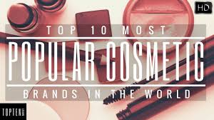 They have some of the best collections of cosmetics the organization is famous and has more than 2,000 counters in thirty countries around the world. Top 10 Most Popular Cosmetic Brands In The World Top Makeup Products Cosmetics Brands Best Makeup Brands