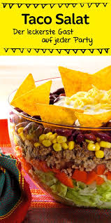 Taco Salat Rezept Rezepte Taco Salat Lecker
