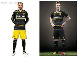 2017/18 kits borussia dortmund 2017/18 puma champions league kit Borussia Dortmund 2016 17 Puma Away Kit Football Fashion