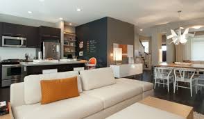 Not only will your paint color match the kitchen elements but you are also going to want to make sure that it coordinates with the other rooms too. Small Living Room Colors Homifind