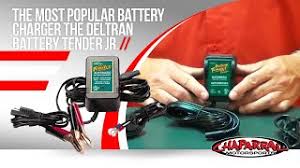 The cables are long enough to reach the battery easily. The Most Popular Battery Charger The Deltran Battery Tender Jr At Chapmoto Com Youtube