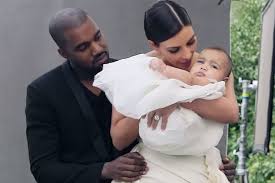 Kim kardashian west and kanye west relax on a couch at the travis scott astroworld tour in inglewood, ca, usa. The Source Kanye And Kim Kardashian West Welcome Son