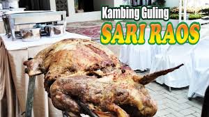 / sate susu dapat ditemukan di jawa dan bali, dibuat dari brisket sapi dengan cita rasa susu, disajikan dengan sambal. Delivery Kambing Guling Lembang Murah Kambing Guling Sari Raos